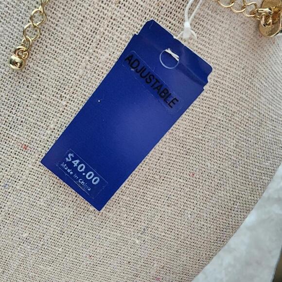 Gold Rings Necklace - Picture 7 of 8